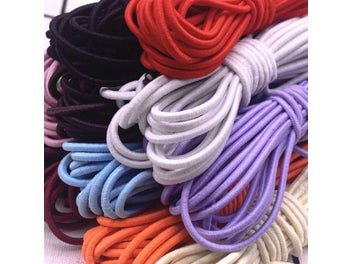 Listing 4 of 10 for 5yards 2mm/2.5mm High Elastic Round Elastic Band For Jewelry Making