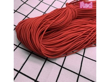 Listing 6 of 10 for 5yards 2mm/2.5mm High Elastic Round Elastic Band For Jewelry Making