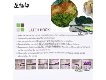 Listing 5 of 9 for Latch Hook Kit