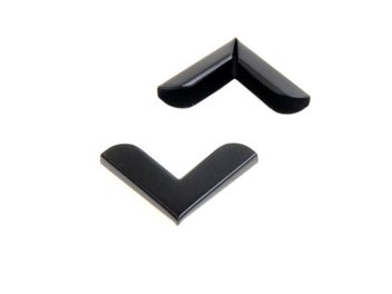 Listing 1 of 5 for 24PCs Black Book Scrapbooking Albums Menus Folders Corner Protectors (Fits 4mm