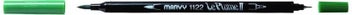 Listing 1 of 1 for MARVY LE PLUME II DUAL TIP WATER BASED MARKER PEN - GREEN 4