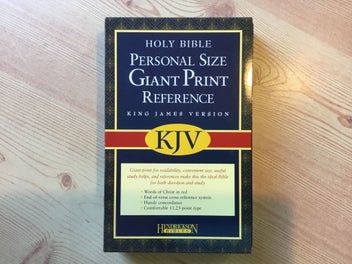 Listing 7 of 11 for KJV Bible Giant Print (11.25 point)