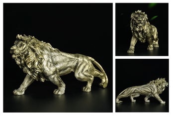 Listing 1 of 15 for NEW new Guardian Lion King Statue Carvings Art Lion Sculpture *Sale NOW*