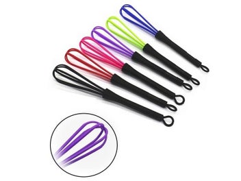 Listing 3 of 10 for Drink Whisk Mixer Egg Beater Silicone Kitchen Tool