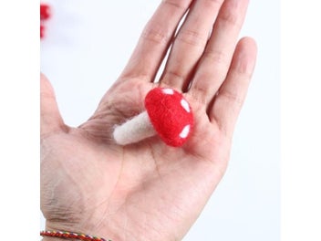 Listing 6 of 8 for DIY Wool Felt Mushroom Crafts For Kids Felt Ball Material