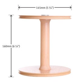 Listing 2 of 2 for Ashford Kiwi Super Flyer Bobbin Lacquered