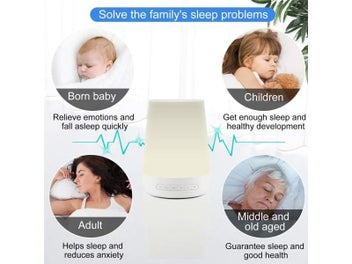 Listing 6 of 9 for Smart White Noise Baby Sleep Sound Machine With 34 Soothing Sounds APP Remote