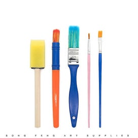 Listing 3 of 4 for Sponge Paint Brushes Kits, 36pcs Kids Painting Brushes Drawing Tools Kits, Chil