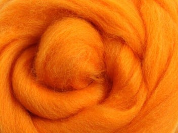 Listing 1 of 1 for Ashford Merino Sliver - 100gm Bag 048 Tangerine