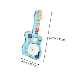 Listing 2 of 3 for 1pc Children Electric Plaything Musical Instruments Guitar Plaything (sky-blue)