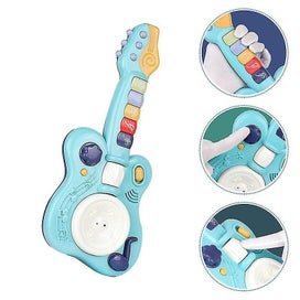 Listing 3 of 3 for 1pc Children Electric Plaything Musical Instruments Guitar Plaything (sky-blue)
