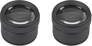 Listing 1 of 5 for 2 Pcs Magnifying Glass Portable Pocket Folding Magnifying Glass Desktop Reading