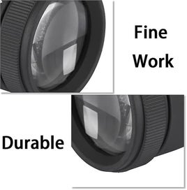 Listing 2 of 5 for 2 Pcs Magnifying Glass Portable Pocket Folding Magnifying Glass Desktop Reading