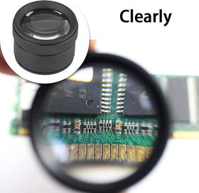 Listing 3 of 5 for 2 Pcs Magnifying Glass Portable Pocket Folding Magnifying Glass Desktop Reading