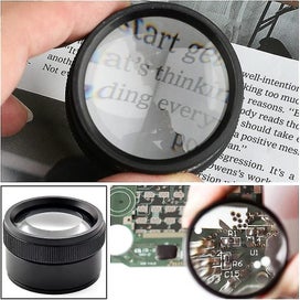 Listing 5 of 5 for 2 Pcs Magnifying Glass Portable Pocket Folding Magnifying Glass Desktop Reading