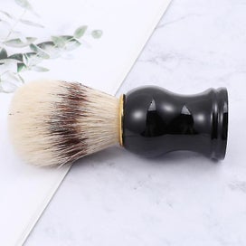 Listing 3 of 3 for 1pc Shaving Brush Durable Abs Handle Portable Safe Beards Brush Foam Cleaning To
