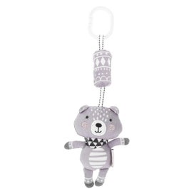 Listing 1 of 2 for 1pc Early Education Bear Stroller Doll Baby Toy Rattle Toy Baby Carriage Pendant