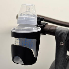 Listing 2 of 3 for Bottle Holder / Cup Holder For Strollers / Buggy With Anti-slip Clamping Device