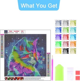 Listing 5 of 5 for Diamond Painting, 5d Diy Full Diamond, Diamond Painting Kits For Adults Rhinesto