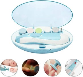 Listing 2 of 3 for Electric Baby Nail File With Light, Safe Baby Nail Trimmer Clipper - Electric Na