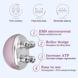 Listing 2 of 5 for Facial Massager Roller Facial Conditioning Lifter Electric Skin Care Beauty Devi