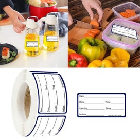 Listing 2 of 5 for Food Storage Labels 300pcs/roll Date Record Removable Tags Sticker Decal For Hom