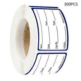 Listing 3 of 5 for Food Storage Labels 300pcs/roll Date Record Removable Tags Sticker Decal For Hom