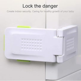 Listing 4 of 5 for Kitchen-dream Child Safety Locks, Adhesive Baby Cupboard Safety Locks, Anti-pinc