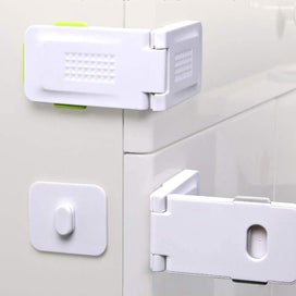Listing 5 of 5 for Kitchen-dream Child Safety Locks, Adhesive Baby Cupboard Safety Locks, Anti-pinc