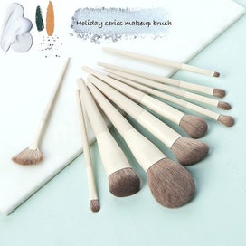 Listing 2 of 5 for Makeup Brushes Premium Synthetic Foundation Powder Concealers Eye Shadows 10 Pcs