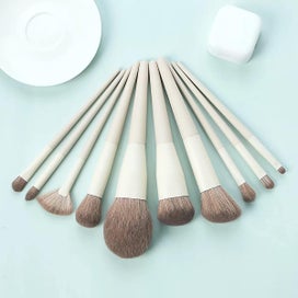 Listing 4 of 5 for Makeup Brushes Premium Synthetic Foundation Powder Concealers Eye Shadows 10 Pcs