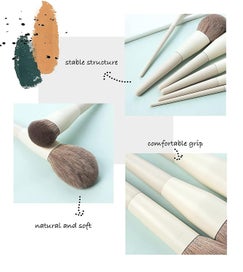 Listing 5 of 5 for Makeup Brushes Premium Synthetic Foundation Powder Concealers Eye Shadows 10 Pcs