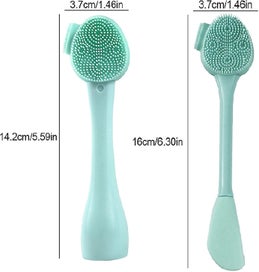 Listing 3 of 5 for Silicone Manual Facial Cleansing Brush, All-in-one Makeup Cleanser, Exfoliating