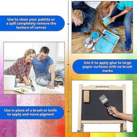 Listing 2 of 3 for Silicone Color Shaper Brush Water Based Painting Tool, 2.5 Inch