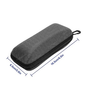 Listing 5 of 5 for Zipper Glass Case Eyewear Box For Sunglasses Eyeglasses Travel Bag