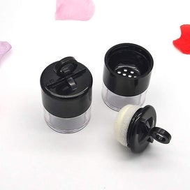 Listing 5 of 5 for Refillable Loose Powder Box Portable Powder Blusher Puff Case Cosmetic Sub Box P