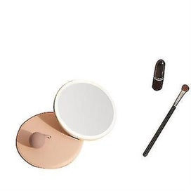 Listing 2 of 3 for Portable Handheld Makeup Mirror With Rechargeable Led Makeup Light Comb Makeup M