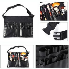 Listing 2 of 5 for Pvc Professional Cosmetic Makeup Brush Apron Bag Artist Belt Strap Holder Jiujiu