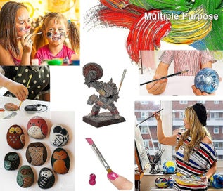 Listing 3 of 5 for Paint Brushes, Artist Paint Brush Set Paint Brushes For Acrylic Oil Watercolor