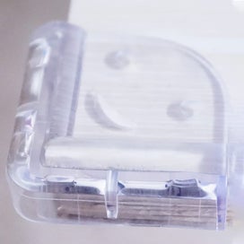 Listing 2 of 3 for 4Pcs Corner Guards | Silicone Corner Protector Baby Strong 3M Pre-Taped