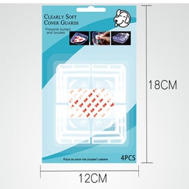 Listing 3 of 3 for 4Pcs Corner Guards | Silicone Corner Protector Baby Strong 3M Pre-Taped