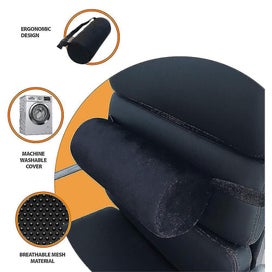 Listing 4 of 4 for 1 Pcs The Lumbar Roll Support For Office Chairs And Car Seats Car Pillow, Cylind