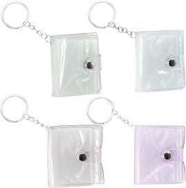 Listing 1 of 5 for 2 Inch Mini Small Photo Album, 2 Inch 1 Inch Photo Storage With Keychain 20 Pock