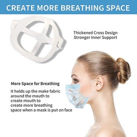 Listing 3 of 5 for 16pcs Face Bracket For Mask -3d Mask Bracket -face Mask Internal Support Frame,