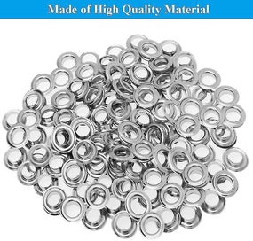 Listing 5 of 5 for Eyelet Tool Kit 12mm - 120 Sets Metal Grommet - Grommet Eyelet Tools For Diy Cur