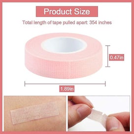 Listing 2 of 5 for 5 Rolls Lash Tape For Eyelash Extension, Breathable Micropore Fabric Eyelash Ext
