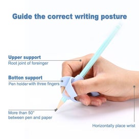 Listing 5 of 9 for 4PCS Silicone Pencil Grips Posture Correction Tool Training Grip Holder Writing