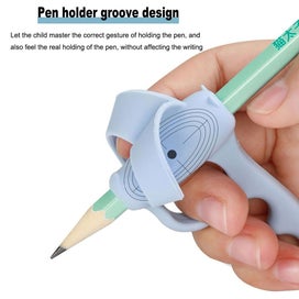Listing 8 of 9 for 4PCS Silicone Pencil Grips Posture Correction Tool Training Grip Holder Writing