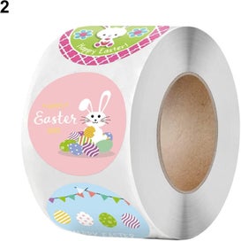 Listing 2 of 4 for H Easter Label Sticker Holidays Daily Crafts Sticker Animal Pattern For Book 2