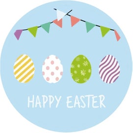 Listing 4 of 4 for H Easter Label Sticker Holidays Daily Crafts Sticker Animal Pattern For Book 2